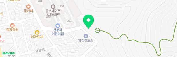 양정숲속쉼터 어린이 놀이터 지도 이미지