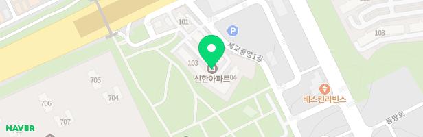 아산신한아파트 놀이시설 지도 이미지