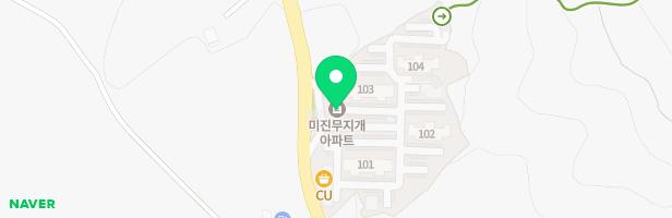 아산미진무지개아파트104동 놀이시설 지도 이미지