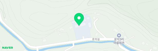 예미초등학교 운치분교 지도 이미지