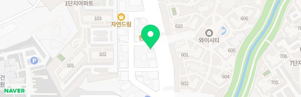 호매실칠보마을6단지 606동놀이터 지도 이미지