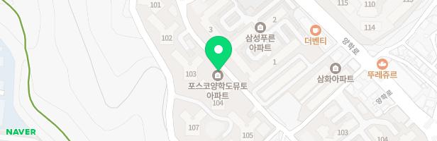 양학도뮤토아파트 2놀이터 지도 이미지