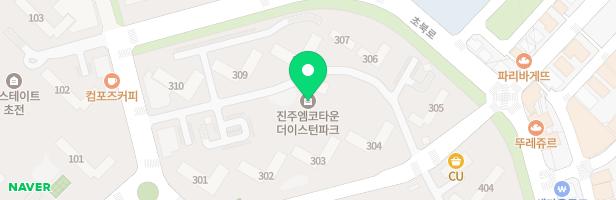 초장엠코타운 더 이스턴파크 어린이놀이터1 지도 이미지