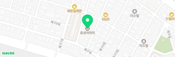 KBH효성아파트 어린이놀이터 지도 이미지
