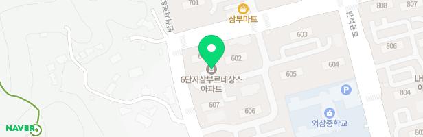 반석마을6단지아파트 관리동 놀이터 지도 이미지