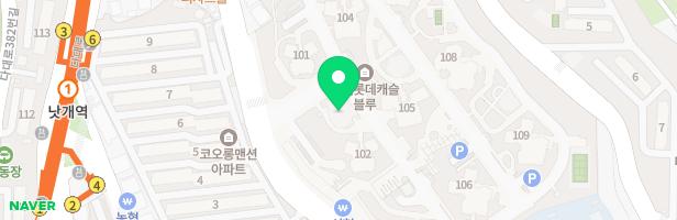 다대롯데캐슬블루 102동 앞 어린이놀이터3 지도 이미지