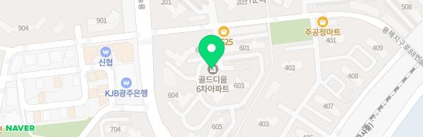 목포용해 골드디움3BL 어린이놀이터(604동 옆) 지도 이미지