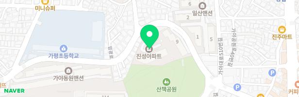 진성아파트 어린이놀이시설 지도 이미지