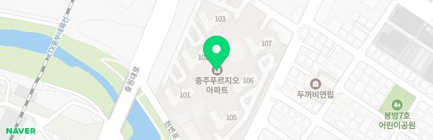 봉방 푸르지오 1차 어린이 놀이시설 (107동 피로티 하부) 지도 이미지