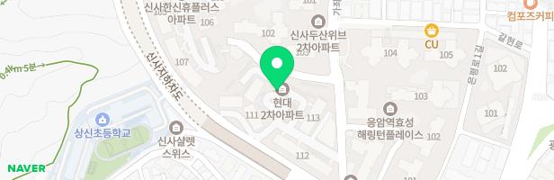 신사현대2차아파트 놀이터 지도 이미지