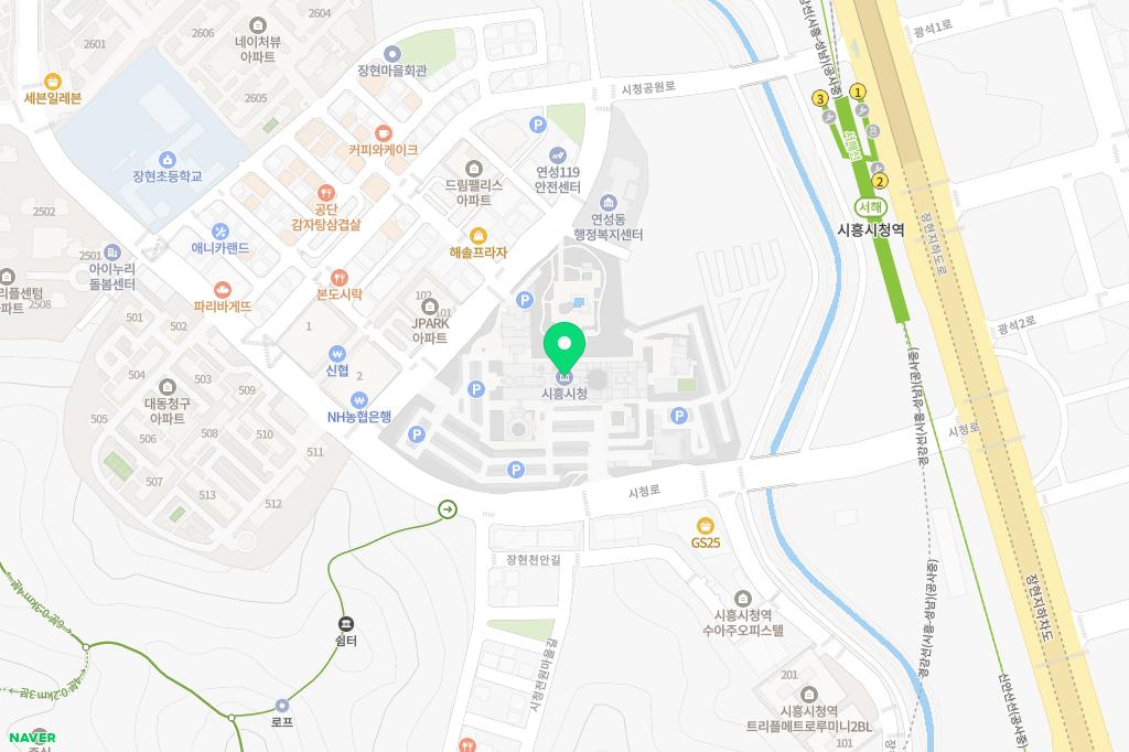 생금초등학교 어린이놀이시설 지도 이미지