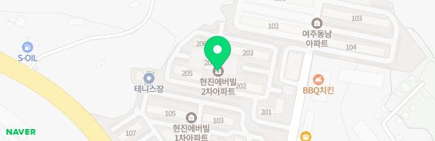 가남현진에버빌아파트 205동 놀이터 지도 이미지