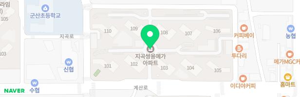 쌍용예가아파트 110동놀이터 지도 이미지