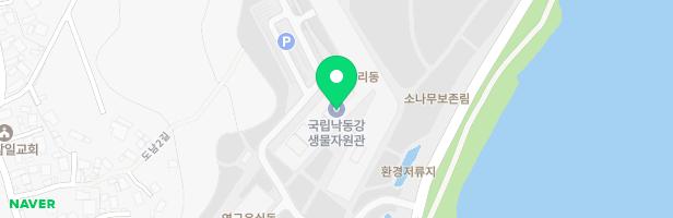 국립낙동강생물자원관 어린이 놀이시설 지도 이미지