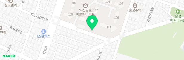 금호어울림아파트 111동 놀이터 지도 이미지
