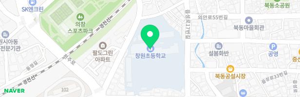 창원초등학교 어린이놀이시설 지도 이미지