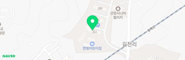 고원 2단지 아파트 211동 옆 놀이터 지도 이미지
