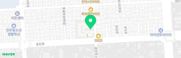 진주아파트 어린이놀이시설 지도 이미지