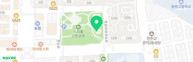느리울근린공원 지도 이미지