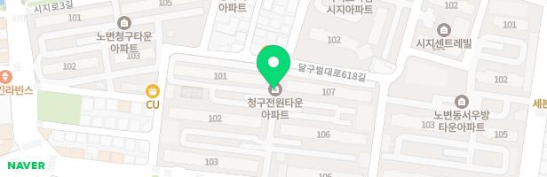 청구전원타운 어린이놀이터1 지도 이미지