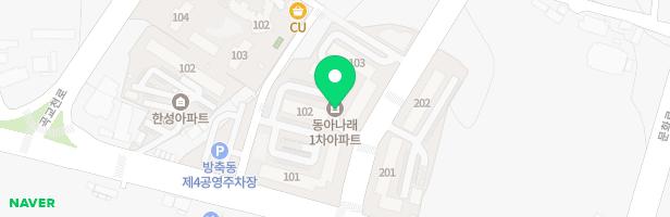 아산동아나래아파트2놀이터 지도 이미지