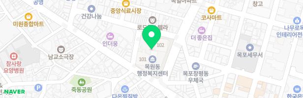 목포남교 트윈스타놀이터(6층) 지도 이미지