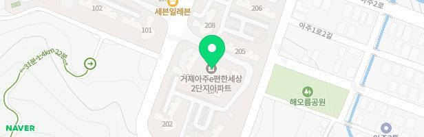 e편한세상2단지 208동 놀이터1 지도 이미지