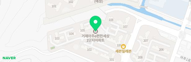 e편한세상1단지 102동 놀이터2 지도 이미지