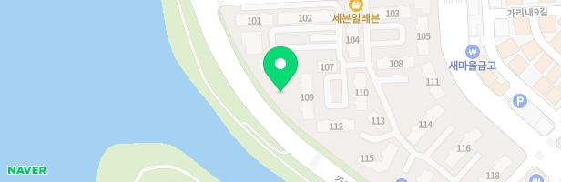 하가부영아파트 109동 지도 이미지