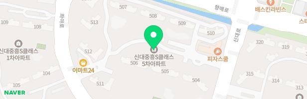 신대중흥S-클래스5단지 어린이놀이터1 지도 이미지