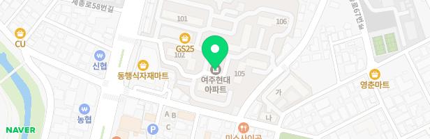 홍문현대아파트106동어린이놀이터 지도 이미지