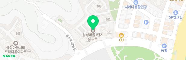 삼성마을 1단지 어린이놀이터2 지도 이미지