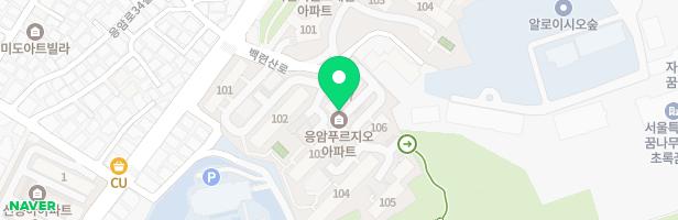 응암푸르지오 104동놀이터 지도 이미지
