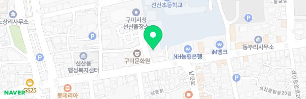 선산초등학교 어린이놀이시설 지도 이미지