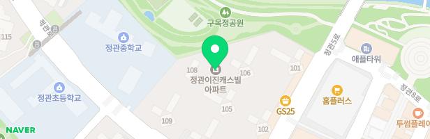 이진캐스빌아파트 1놀이터(101동) 지도 이미지