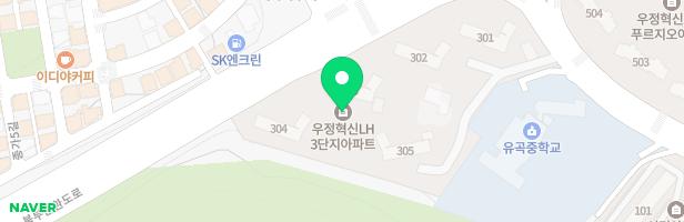 우정혁신 LH3단지 놀이터 지도 이미지