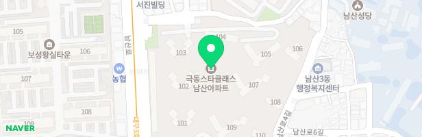 극동스타클래스아파트 유아놀이터 지도 이미지