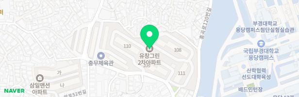유창그린2차아파트 어린이놀이터 지도 이미지