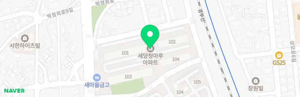 상모세양청마루 아파트 (103동) 지도 이미지