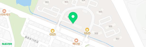 청주율량(2)9BL아파트 유아놀이터 (중앙광장) 지도 이미지