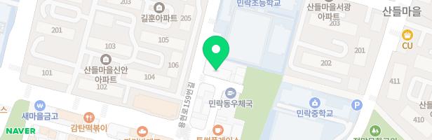 산내들유치원 실내놀이시설 지도 이미지