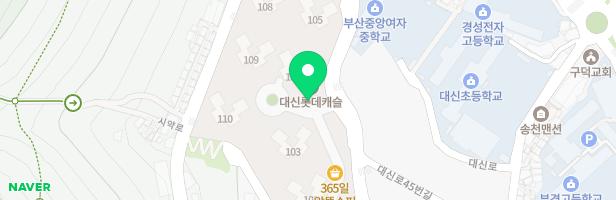 서대신롯데캐슬어린이놀이터-1 (102동앞) 지도 이미지