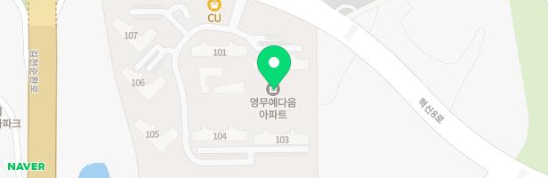 김천1차영무예다음 놀이터1 지도 이미지