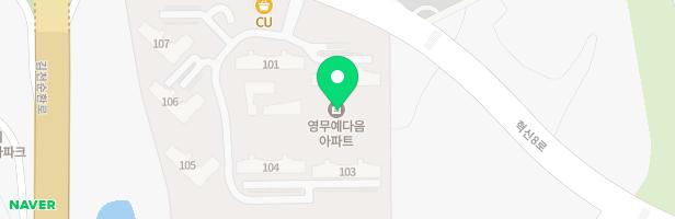 김천1차영무예다음 유아놀이터 지도 이미지