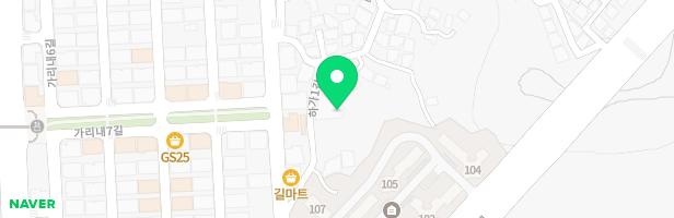 하가정원유치원 지도 이미지