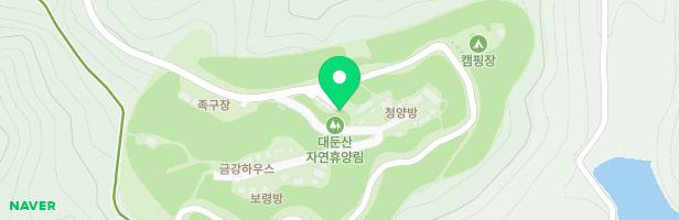진산자연휴양림 지도 이미지