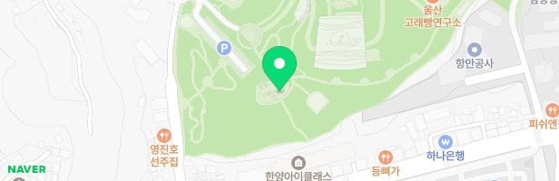 장생포고래마을 고래놀이터 지도 이미지