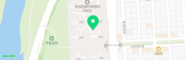 하가더루벤스아파트놀이터1 지도 이미지