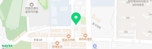 백석유치원 지도 이미지