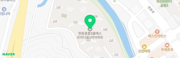 중흥창원현동 101동앞 어린이놀이터 지도 이미지